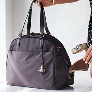 Lo & Sons Original OG Bag Gray/Camel/Silver